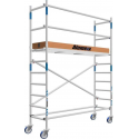Basic rolsteiger 75 x 4,2m werkhoogte en  lengte platform