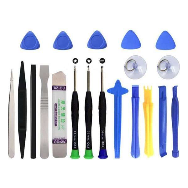 20 delig precisie reparatie setje voor iphone / tablet 20 delig precisie reparatie setje voor iphone / tablet