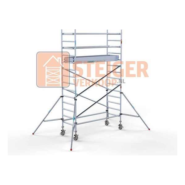 Rolsteiger Standaard 90x250 5,2m werkhoogte carbon vloer Rolsteiger Standaard 90x250 5,2m werkhoogte carbon vloer