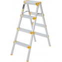 Panthera huishoudtrap - keukentrap dubbel 2x4 treden