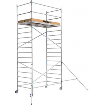 Basic rolsteiger 135 x 6,2m werkhoogte en  lengte platform