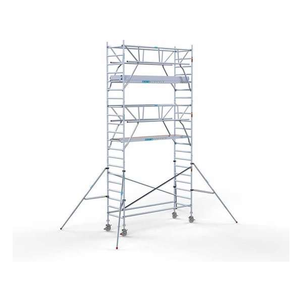 Rolsteiger Standaard 90x305 7,2m werkhoogte + dubbele voorloopleuning