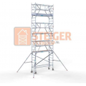 Rolsteiger Standaard 75x250 8,2m werkhoogte + dubbele voorloopleuning
