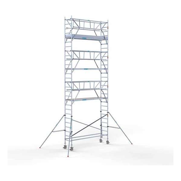 Rolsteiger Standaard 75x305 9,2m werkhoogte carbon vloer + dubbele voorloopleuning