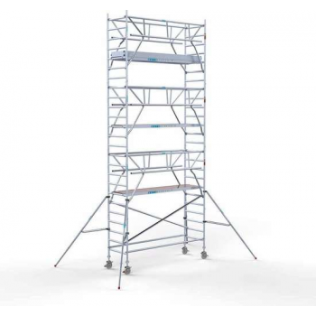 Rolsteiger Standaard 90x305 8,2m werkhoogte + dubbele voorloopleuning