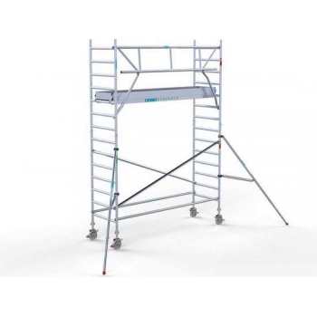 Rolsteiger Standaard 90x305 5,2m werkhoogte carbon vloer + enkele voorloopleuning