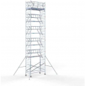 Rolsteiger Standaard 135x305 13,2m werkhoogte carbon vloer + dubbele voorloopleuning