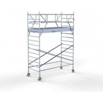 Rolsteiger Standaard 135x305 5,2m werkhoogte + dubbele voorloopleuning