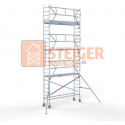 Rolsteiger Standaard 75x305 8,2m werkhoogte + enkele voorloopleuning