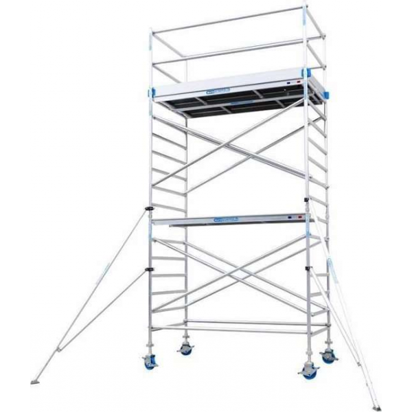 Rolsteiger Standaard 135x250 6,2m werkhoogte carbon vloer Rolsteiger Standaard 135x250 6,2m werkhoogte carbon vloer