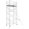Basic rolsteiger 135 x 7,2m werkhoogte en  lengte platform