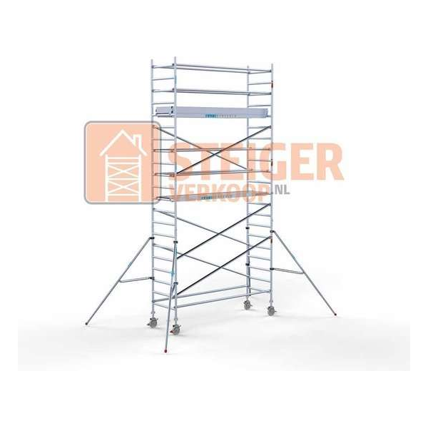 Rolsteiger Standaard 90x305 7,2m werkhoogte carbon vloer Rolsteiger Standaard 90x305 7,2m werkhoogte carbon vloer