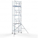 Rolsteiger Standaard 90x190 8,2m werkhoogte carbon vloer + enkele voorloopleuning