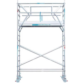 Rolsteiger Standaard 75x305 5,2m werkhoogte + dubbele voorloopleuning