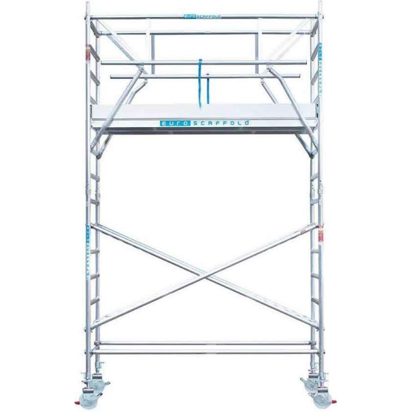 Rolsteiger Standaard 75x305 5,2m werkhoogte + dubbele voorloopleuning Rolsteiger Standaard 75x305 5,2m werkhoogte + dubbele voorloopleuning