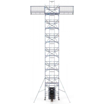 Solar Rolsteiger 135x305x14,2m werkhoogte, inclusief Solar lift, Safeguard dakrandbeveiliging