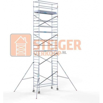 Rolsteiger Standaard 90x250 10,2m werkhoogte carbon vloer