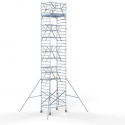 Rolsteiger Standaard 135x190 11,2m werkhoogte carbon vloer + dubbele voorloopleuning