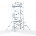 Rolsteiger Standaard 135x305 8,2m werkhoogte carbon vloer + enkele voorloopleuning