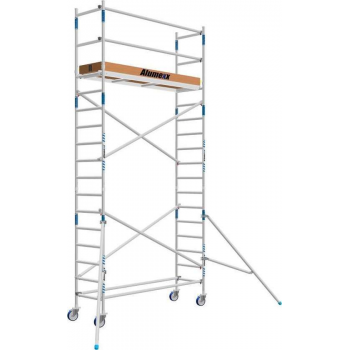 Basic rolsteiger 75 x 6,2m werkhoogte en  lengte platform