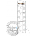 Basic rolsteiger 135 x 12,2m werkhoogte en  lengte platform