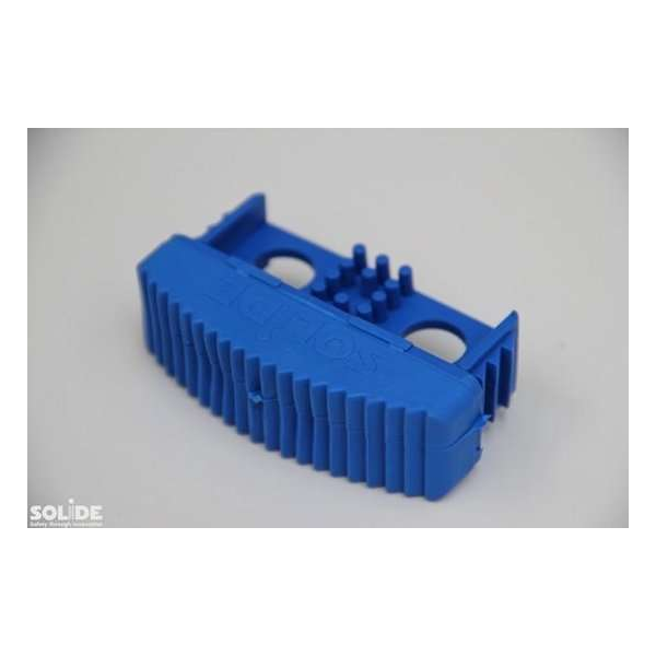 Solide laddervoet / ladderdop 80 mm blauw - Per 2 stuks Solide laddervoet / ladderdop 80 mm blauw - Per 2 stuks