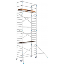 Basic rolsteiger 90 x 8.2 mtr werkhoogte en  lengte platform