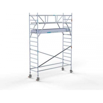 Rolsteiger Standaard 90x305 5,2m werkhoogte carbon vloer + dubbele voorloopleuning