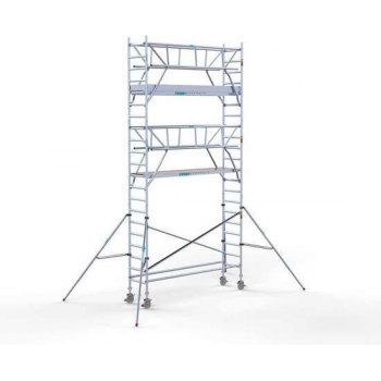 Rolsteiger Standaard 75x305 7,2m werkhoogte carbon vloer + dubbele voorloopleuning