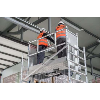 Rolsteiger Hoogwerker de Alulift werkhoogte 600 cm.- De Solarlift bij uitstek! 250 kg belastbaar.