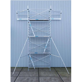 Solar Rolsteiger 135x250x10,2m werkhoogte, inclusief Solar lift, Safeguard dakrandbeveiliging