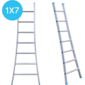 Eurostairs Ladder enkel uitgebogen 1x7 sporten