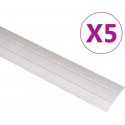 vidaXL Vloerprofielen 5 st 100 cm aluminium goudkleurig