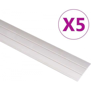 vidaXL Vloerprofielen 5 st 100 cm aluminium goudkleurig