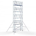 Rolsteiger Standaard 90x305 10,2m werkhoogte carbon vloer + dubbele voorloopleuning