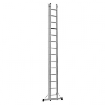 Smart Level Ladder Pro  2 delige schuifladder met Leveling System met 2 x 14  treden