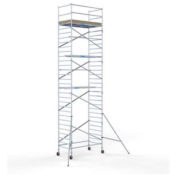 Rolsteiger Basic 135x250 10,2m werkhoogte carbon vloer Rolsteiger Basic 135x250 10,2m werkhoogte carbon vloer