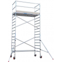 Rolsteiger Basic 135x305 6,2m werkhoogte carbon vloer