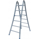 Scharnierladder Type B dubbel uitgebogen 2x6 sporten