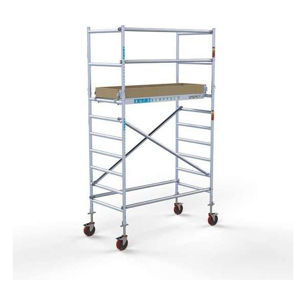 Rolsteiger Basic 90x190 4,2m werkhoogte carbon vloer Rolsteiger Basic 90x190 4,2m werkhoogte carbon vloer