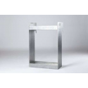 Steigerbakje aluminium XL
