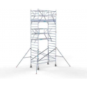 Rolsteiger Standaard 135x250 7,2m werkhoogte carbon vloer + dubbele voorloopleuning