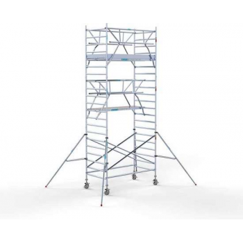 Rolsteiger Standaard 135x250 7,2m werkhoogte carbon vloer + dubbele voorloopleuning
