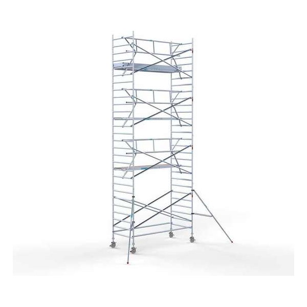 Rolsteiger Standaard 135x305 9,2m werkhoogte + enkele voorloopleuning Rolsteiger Standaard 135x305 9,2m werkhoogte + enkele voorloopleuning