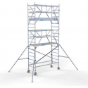 Rolsteiger Standaard 90x250 6,2m werkhoogte carbon vloer + dubbele voorloopleuning