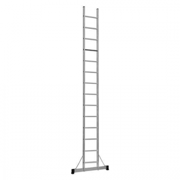 Professionele Enkele Ladder met Top Safe Systeem 1 x 14 treden