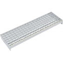 vidaXL Traptreden 4 st 700x240 mm gesmeedlast gegalvaniseerd staal  VDXL_145247