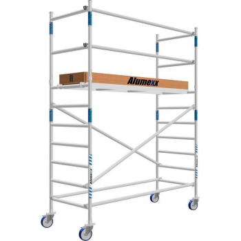 Basic rolsteiger 90 x 4.2 mtr werkhoogte en  lengte platform