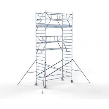 Rolsteiger Standaard 135x305 7,2m werkhoogte + dubbele voorloopleuning