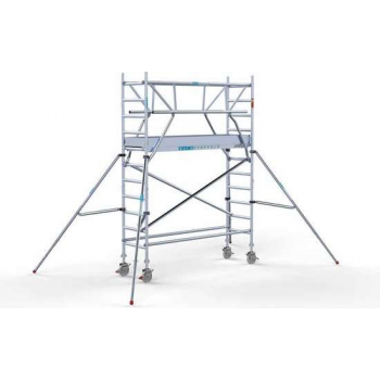 Rolsteiger Standaard 75x250 4,2m werkhoogte carbon vloer + dubbele voorloopleuning